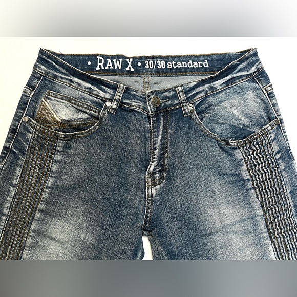 Raw X Jeans Vintage Inspired Standard Size 30 x 30 - Picture 3 of 14